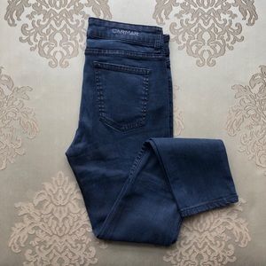 Carmar denim with slits at knees